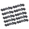 Pack of 50 16 Ohm AC 2KHz Electromagnetic Buzzer, 3V