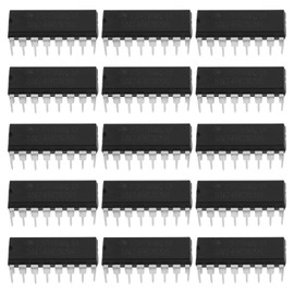 VGOL Pack of 25 DIP16 IC 8BIT Parallel-In/Serial-Out Slide Register 16 Pin Computer Through Hole Devices SN74HC165N Black for Communication Devices