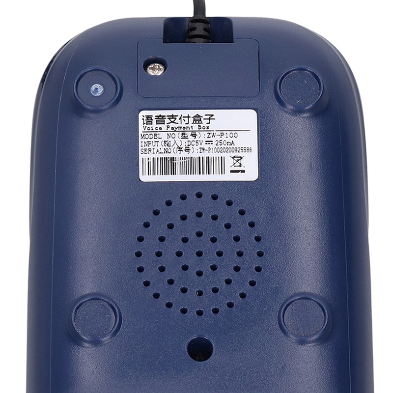 Desktop Barcode Scanner Voice Prompts Large Window QR Barcode Scanner