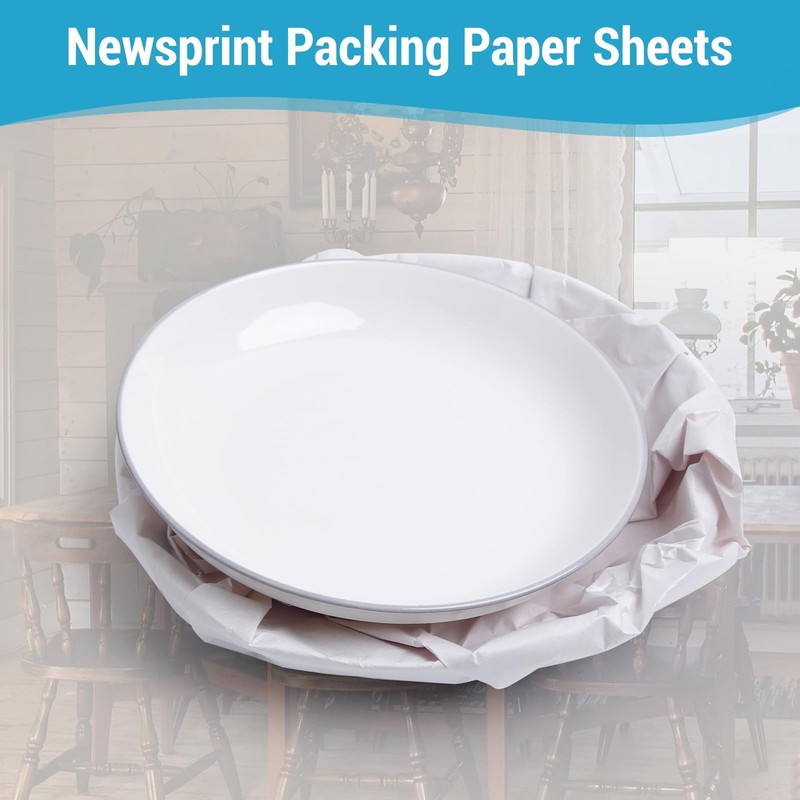 Newsprint Bulk Packing Paper Sheets Wrap Paper for Moving, Shipping