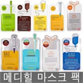 Half Club / Mediheal Mask Pack Collagen / Tea Tree / Vita / Platinum V / Tae / 메디힐 마스크 팩 콜라겐티트리비타  플래티늄V  태