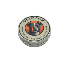 Bullie Balm Dog Paw Balm for Soft Foot Pads and Nose, 2.12 oz., Nourishing Vitamin E with Natural Beeswax, Reduce Dry, Cracked Irritation, Protects Feet from Harsh Terrain or Temperatures