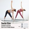 Fiohiros Pilates Socks with Grips for Women, Grip Socks Crew