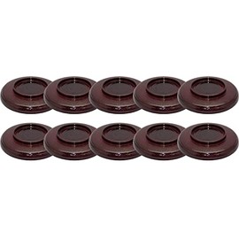 Fukui Craft Japanese Zelkova Split Set, Commercial Use, Japanese (Small), Tamanoi Coat (Vermilion), Lid (10 Guests)