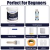 White Tile Paint and Tile Refinishing Kit 32.0 Fl Oz/50-55sq.ft