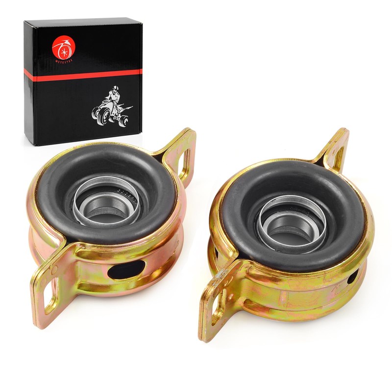 2Pcs Front Rear Propeller Shaft Bearing Carrier For Polaris Ranger