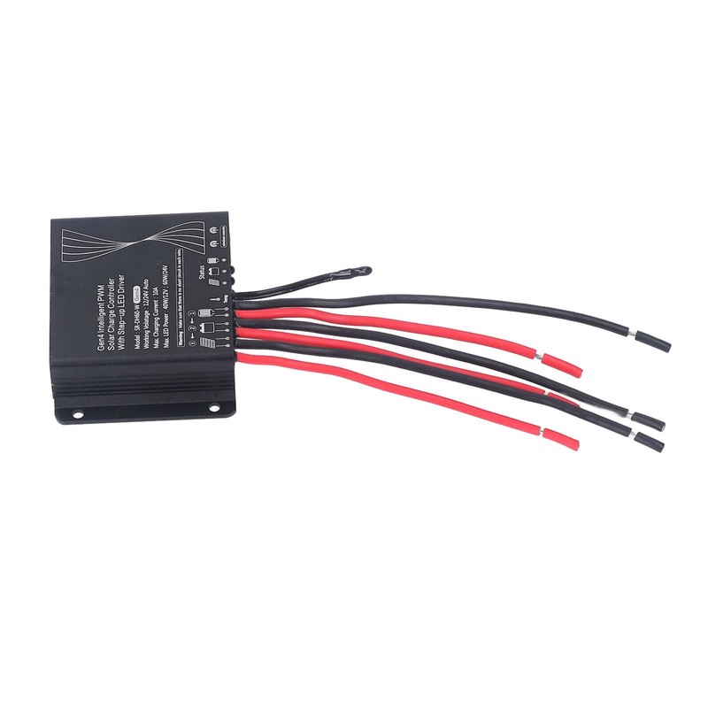 Solar Charge Controller 12V 24V PWM Battery Charging Regulator with