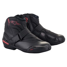 Alpinestars Women's Stella SMX-1 R V2 Boots (39) (BLACK/DIVA PINK)