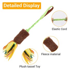 DONGKER Dog Toy, Bungee Tug Toy for Aggressive Chewers, Dog Rope Toy for Puppies, Medium and Large Dogs for Playing, Training