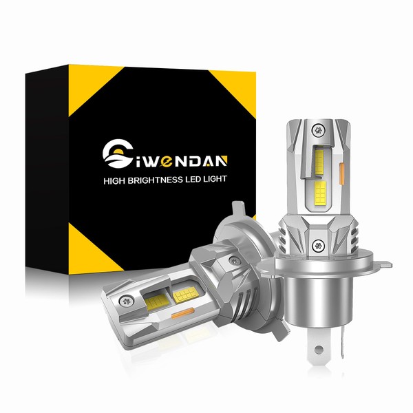 CIWENDAN H4 Hi/Lo LED Headlight, Explosive Light, For 14,000 LM