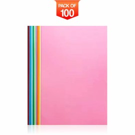 A4 Coloured Card Activity Paper Sheets 60gsm A4 Rainbow Colored Cards Crafting Decorating Arts & Crafts Projects Scrapbooking Perfect For Children Activities College School Stationery Supplies (100pc)