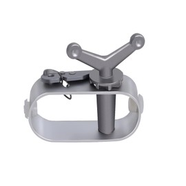 Podoy Winter Cover Cable Winch for Above Ground Swimming Pool Cover Round or Oval Swimming Pools Rust-Proof Aluminum Constructed Winch