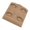 Lash Mannequin Head 2 Pairs Removable Replacement Eyes 3D Simulation