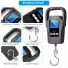 SKEAP Digital Fish Scale Hanging Scale Fishing Scale SKEAP 110lb/50kg