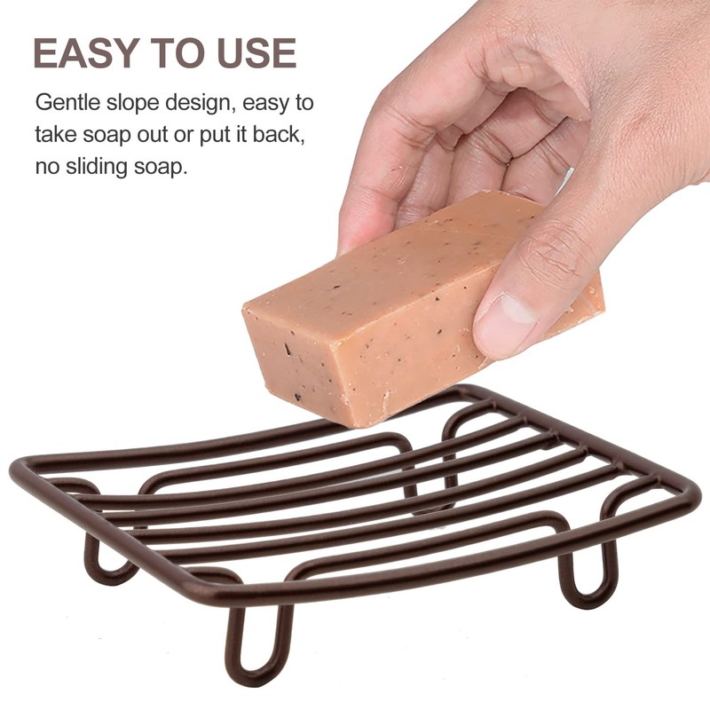 GUUKAR Bar Soap Dish Holder for Shower Bathroom Stainless Steel