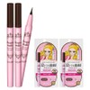 Heroine Make Smooth Liquid Eyeliner N 0.4ml, Brown, 2 pcs / 히로인메이크 스무스 리퀴드 아이라이너 N 0.4ml, 브라운, 2개