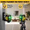 Laser Level with Tripod, Green Cross Line Laser Lever with
