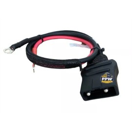 Professional Parts Warehouse 21294 32" Power Cable Western Fisher Plow Side Ground Ultramount Minute mount