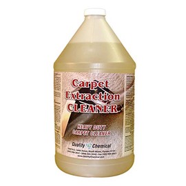 Commercial Carpet Extraction Cleaner and Shampoo. Heavy-duty carpet cleaner for use in all extraction type machines.-1 gallon (128 oz.)