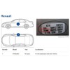 Genuine Colors Paint Pen Blanc Nacre QPB for Renault White