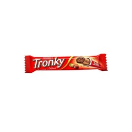 Ferrero Tronky 5 Bars Crunchy Wafer with Hazelnuts and Chocolate Filling, Pack of 1 Individually Wrapped Ferrero Tronky Candy Box