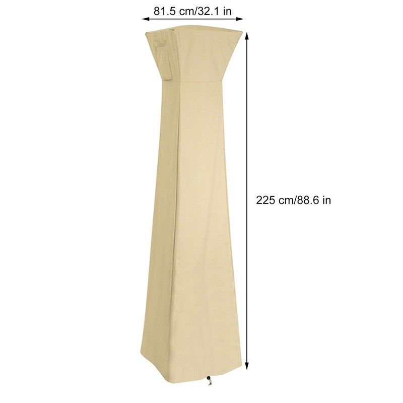 Outdoor Garden Patio Heater Cover Protector Canopy Patio Heater Waterproof