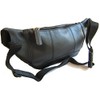 Visconti leather Bum bag (Black)