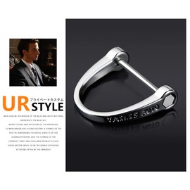 Key Chain Car Key Holder Genuine Leather Key Durable Metal, D-Ring