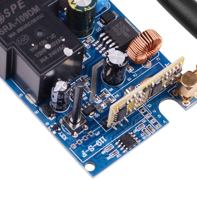 fushionsea DC12V - 48V Wireless Remote Switch 30A 433Mhz Long