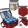 OPUX Fiambrera para Hombre, Bolsa de Almuerzo aislada para Mujer