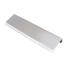 RCH Hardware PL-SS161-101 Solid Stainless Steel Modern Finger Edge Pull, 5 7/8 Inch, Brushed Stainless Steel