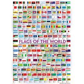 EuroGraphics Flags of The World Puzzle (1000-Piece) (6000-0128)
