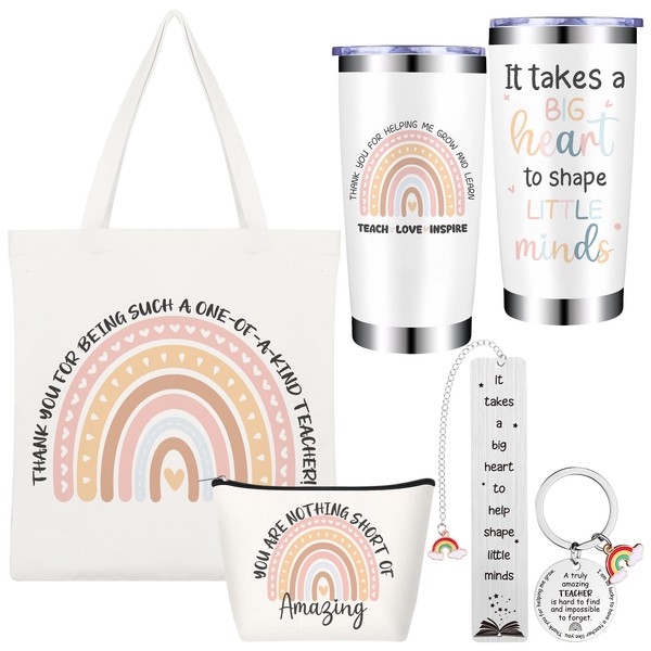 ULELE 5 Pcs Thank You Teacher Gifts for Women,Teacher Appreciation