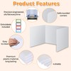 4-Pack Classroom Privacy Shields for Student Desks - Easy to