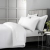 Bianca 400 Thread Count Cotton Sateen King Flat Sheet White