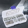 Fafeicy Pack of 700 M3/M4/M5/M6/M8 Serrated Washers Galvanised Locking Washers