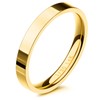 NOKMIT 3mm 14K Gold Filled Rings for Women Girls Dainty