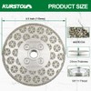 KURSTOL Grinding Cutting Diamond Blade - Granite Grinding Wheel 4.5"/115mm