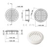 cyclingcolors 10x Ventilation Grille Exhaust Grille Outer Grille Round Total