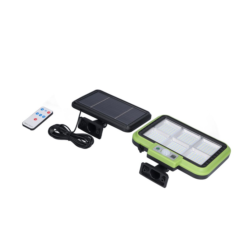 Solar Light Rotatable Panels Rechargeable Battery Motion Sensor Function Waterproof