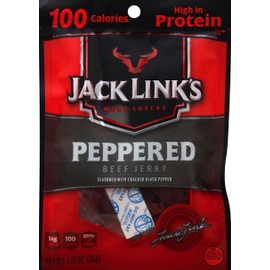 JACK LINKS 10000008421 1.25 oz Pepp Beef Jerky