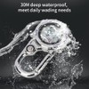 Aceshop Carabiner Watch Digital Clip On Quartz Watch Multifunctional Carabiner