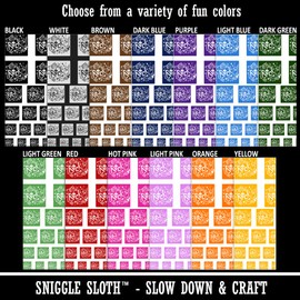 Let's Rock Roll Music Skull Hand Sign Temporary Tattoo Water Resistant Fake Body Art Set Collection - Purple (One Sheet)