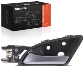 A-Premium Front or Rear Driver Side Interior Door Handle Compatible with Honda Accord 2008-2012, Accord Crosstour 2010-2011, Brown Housing with Silver Lever, Replace# 72160-TA0-A01ZC, 72160-TA0-A02ZC