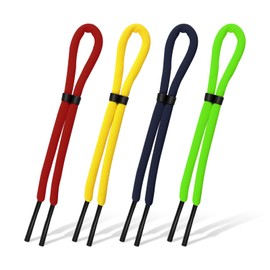 KINBOM 4 Pcs 26 inch Floating Sunglasses Strap, Adjustable Sunglasses Retainer Anti-Lost Eyeglass Straps for Water Sports Boating Kayaking Surfing Men Women