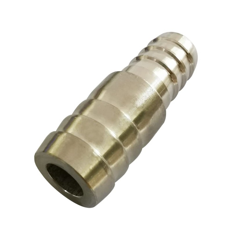 Pysrych Stainless Steel Hose Barb Fitting Reducing Union 1-1/4" Barbed
