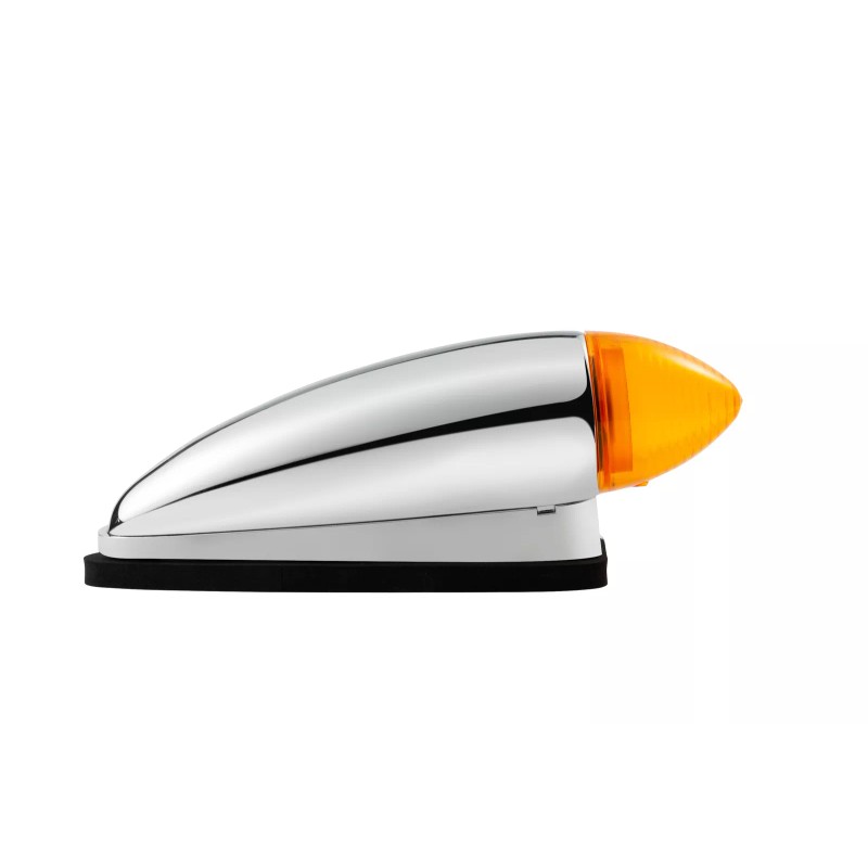 EVERESTHD 5x 8LED Amber Chrome Fit For Mack CHU 2008-2019