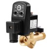 Drain Valve, G1/2 DN15 Automatic Electronic Timed Drain Valve for