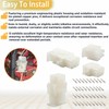 3 Complete Set- 6 Pin Connector (6 Circuit 2.13mm D