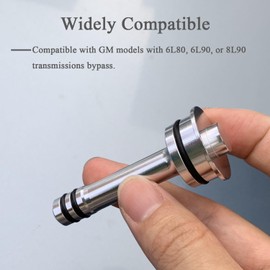 1Pack 6l80 Thermostat Bypass Kit, Thermal Bypass Valve 6l80 Compatible with 6L80 6L90 and 8L90 Transmission Thermostat Bypass Tool with Buna O-rings CNC Machined Aluminum